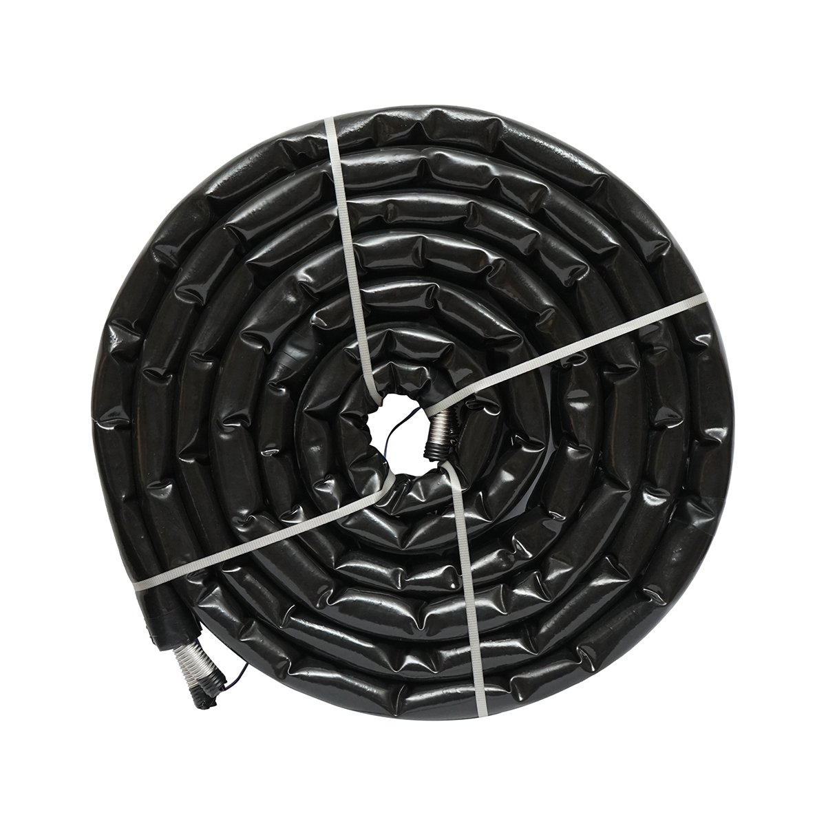 Teava 10m dubla din inox DN25-1.1/4 gofrata, flexibil, izolat cu cablu pentru sonda temperatura pentru instalatii solare rezidentiale